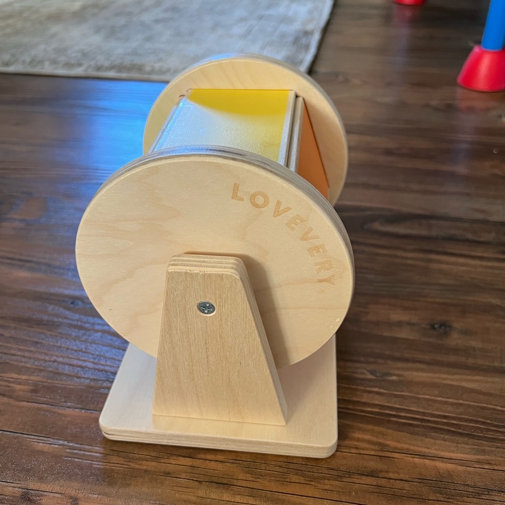 Lovevery Spinning Rainbow from the Senser Play Kit
